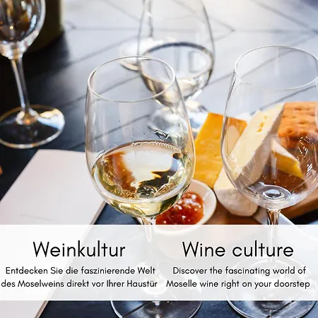 Terrasse Der Ruhe Im Alten Winzerhaus Am Calmont *