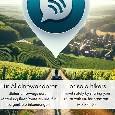Terrasse Der Ruhe Im Alten Winzerhaus Am Calmont *