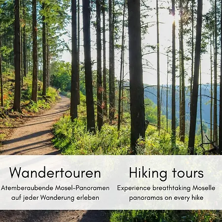 Winzerhaus Am Calmont - Terrasse Der Ruhe דירה