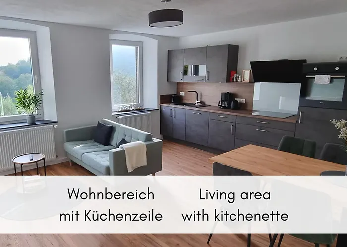 Apartamento Winzerhaus Am Calmont - Terrasse Der Ruhe *