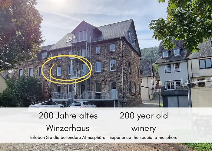 Winzerhaus Am Calmont - Terrasse Der Ruhe * Bremm